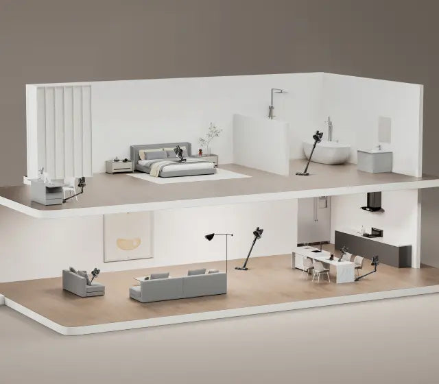 175 m²* maksimalt rengøringsareal