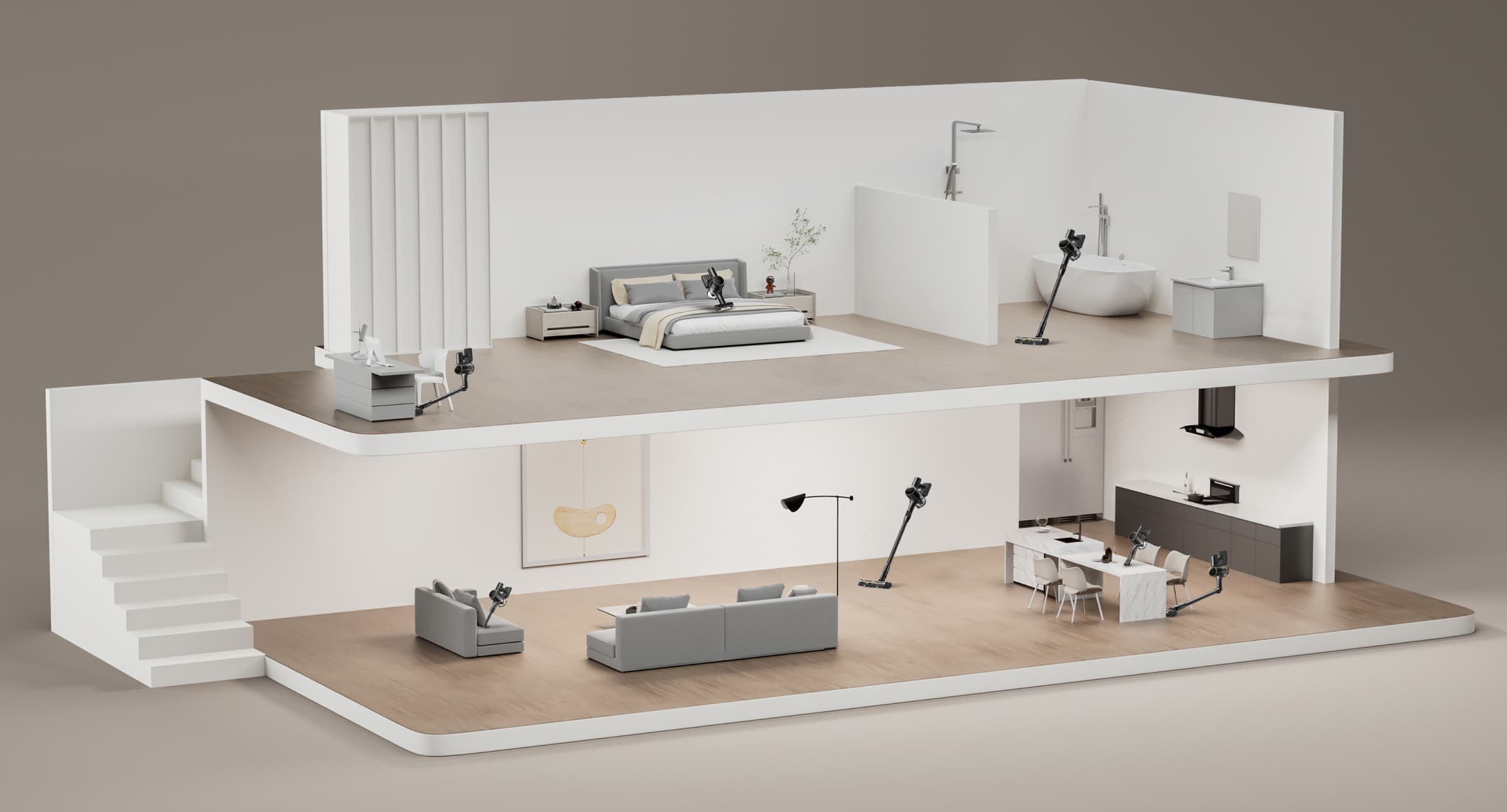 175 m²* maksimalt rengøringsareal
