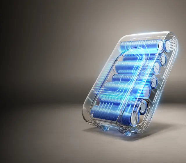 Batteripakke på 8* 2.500 mAh