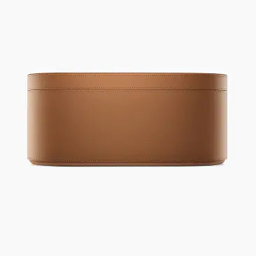 Blødt etui med lædertekstur x1
