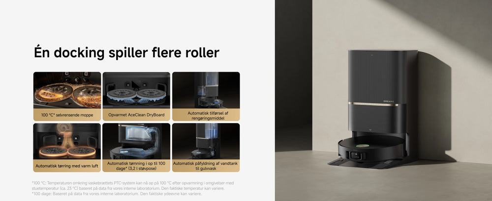 Én docking spiller flere roller