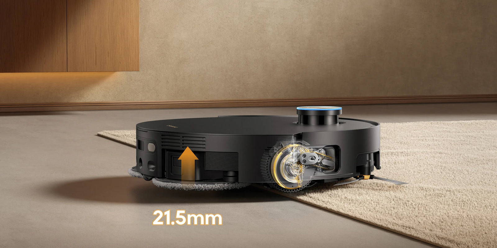Auto-Lift Chassis for Carpet