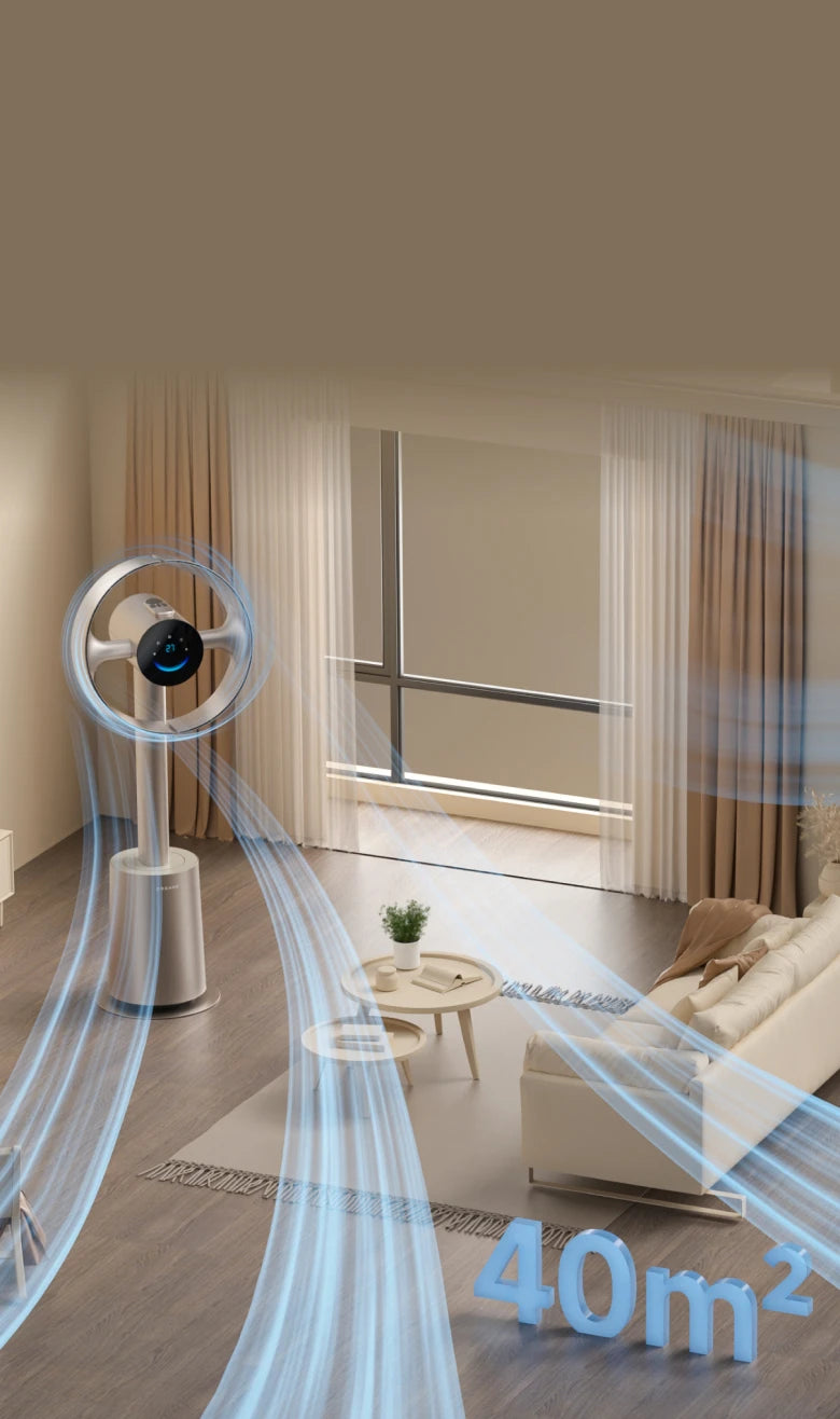Opfriskning af hele rummet på 4 minutter for 40 m²