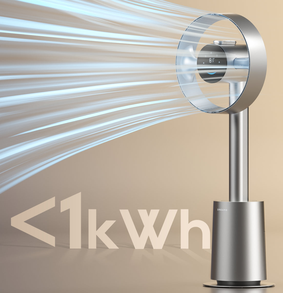 Under 1 kWh* for at sove køligt hele natten